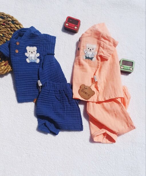 ست دو تیکه -طرح خرس کوچولو-برند BEARS BABY🇹🇷 - تصویر 7