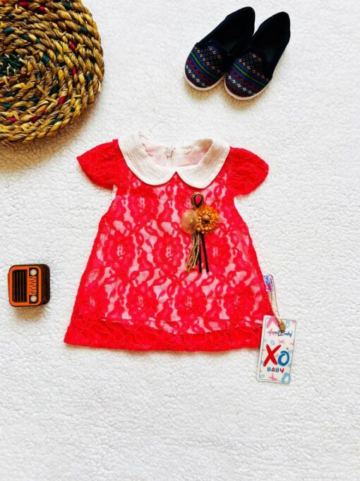 ست دو تیکه -طرح یقه ب ب -برند XOBABY🇹🇷 - تصویر 2