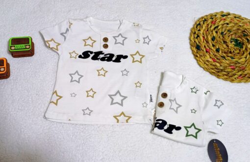 ست دو تیکه -طرح ستاره-برند Nazar BABY🇹🇷 - تصویر 6